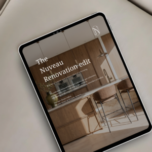 The Nuveau Renovation Edit